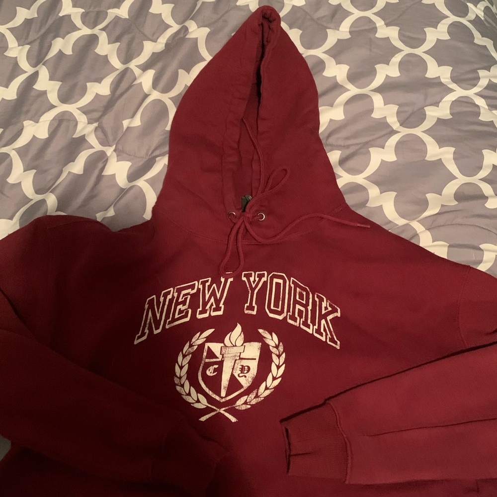 Cropped hoodie